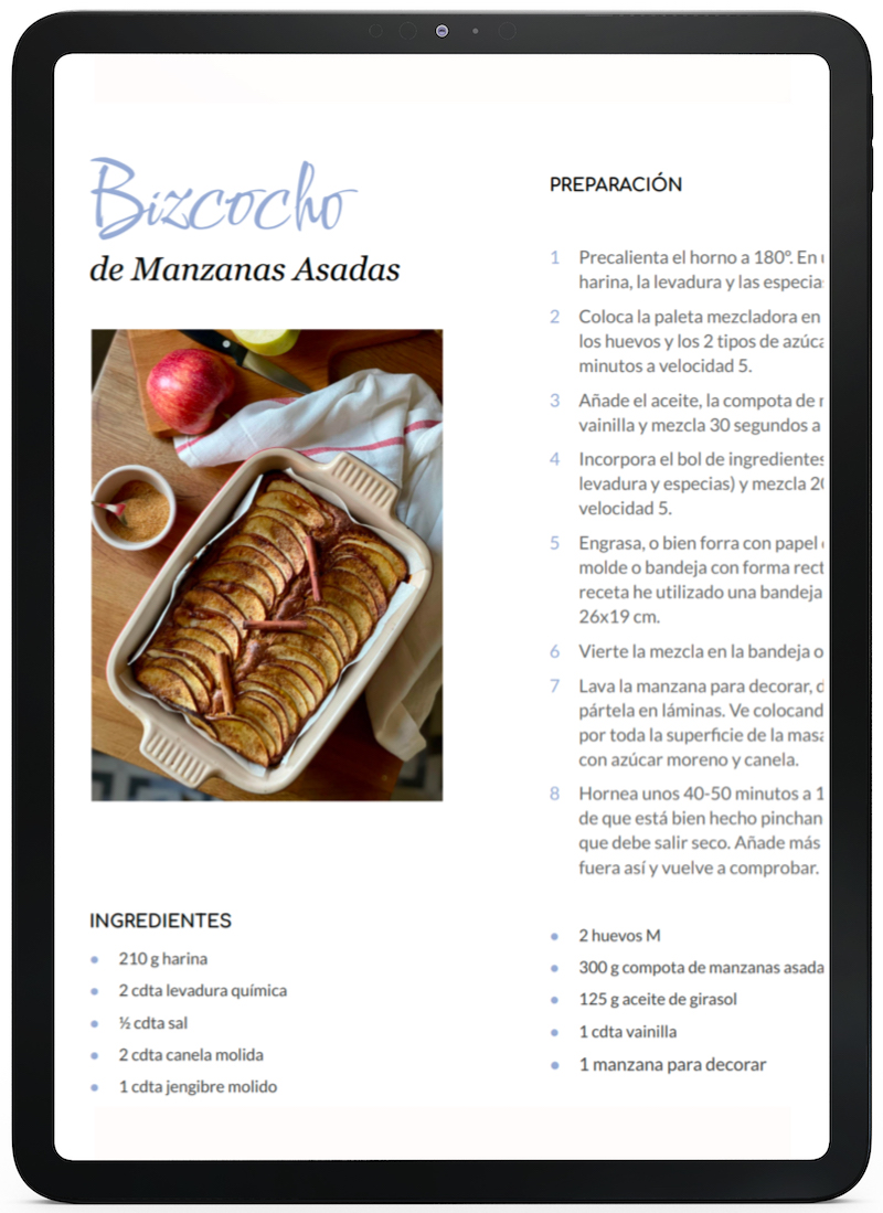 el libro en un ipad